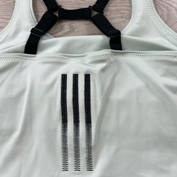 Adidas Parley Run For The Oceans Cropped Tank Top - Picture 6 of 13